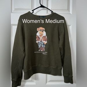 Polo Ralph Lauren Women's Aviator Bear Sweatshirt